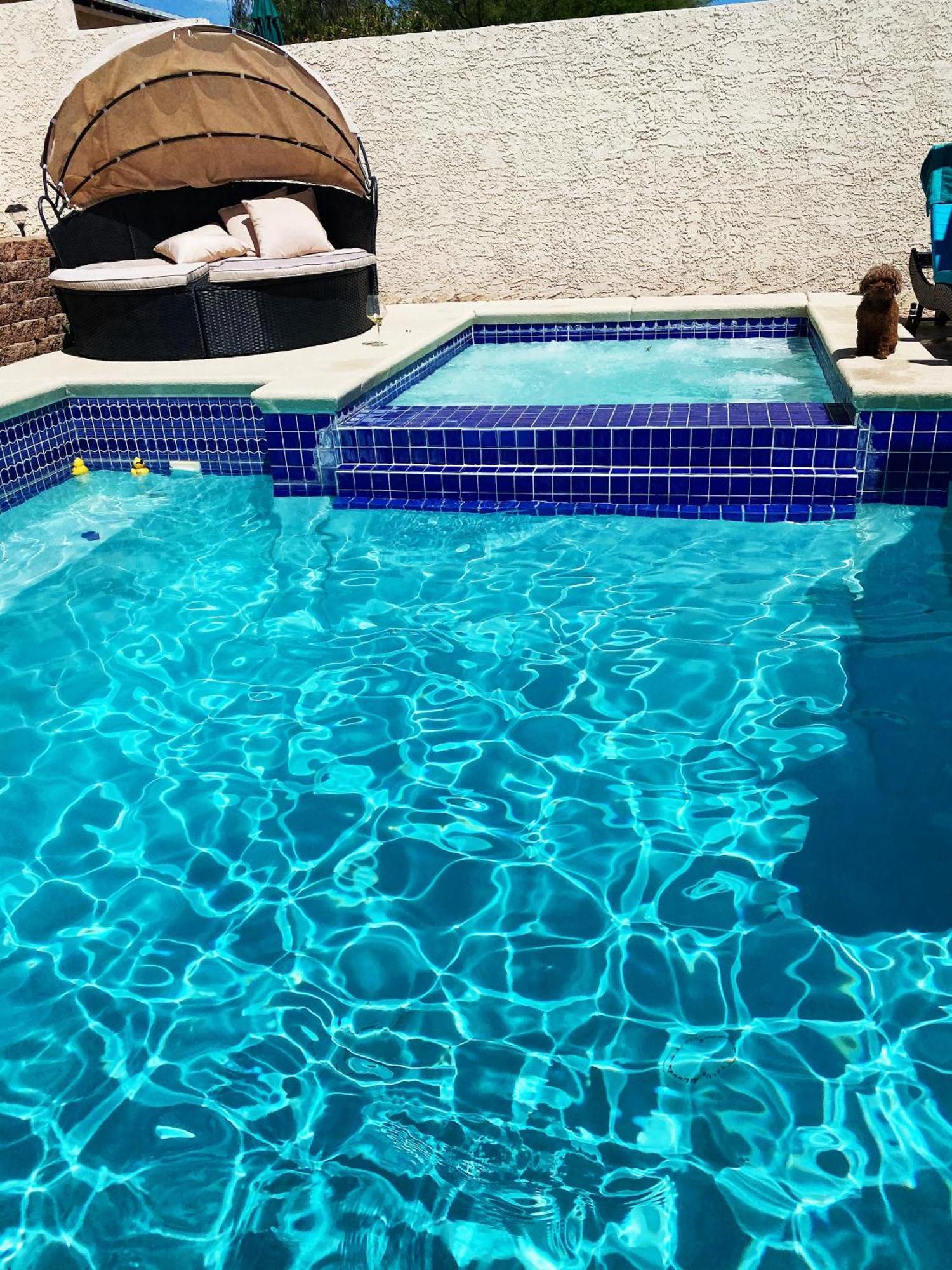 Вилла Amazing Heated Pool And Private Hot Tub 3Br In Heart Of Lv Лас-Вегас Экстерьер фото